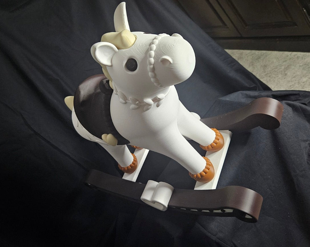 🐴 Grosses Schaukelpferd – nostalgische Deko mit viel Liebe zum Detail 🐴