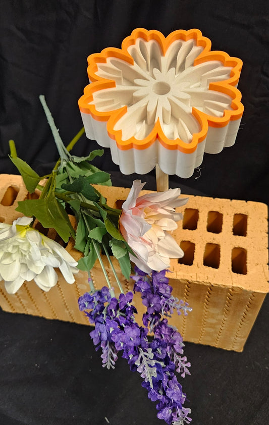🌸 Blüten-Gartenstecker – Farbenfroher Blickfang für Ihren Garten 🌸
