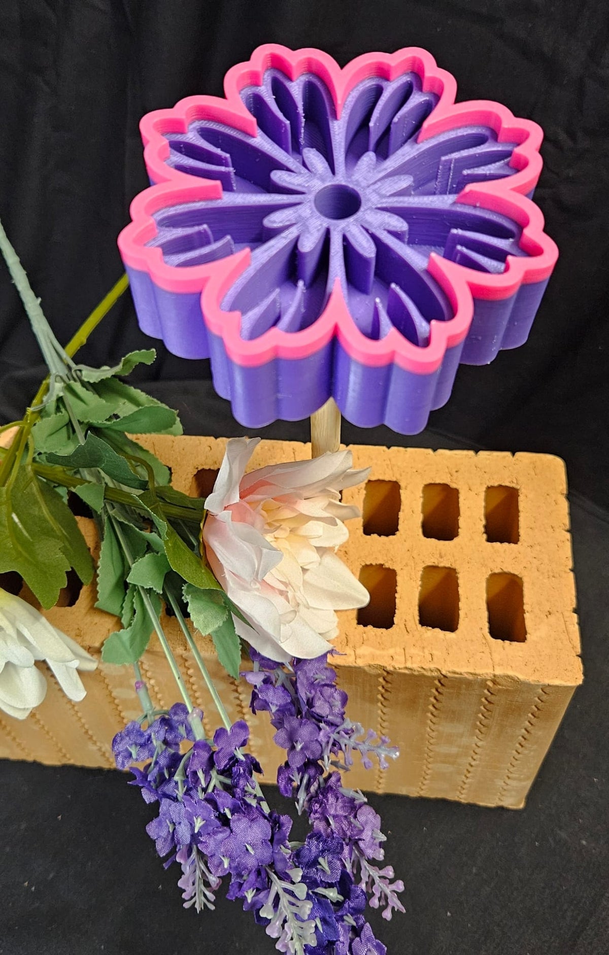 🌸 Blüten-Gartenstecker – Farbenfroher Blickfang für Ihren Garten 🌸