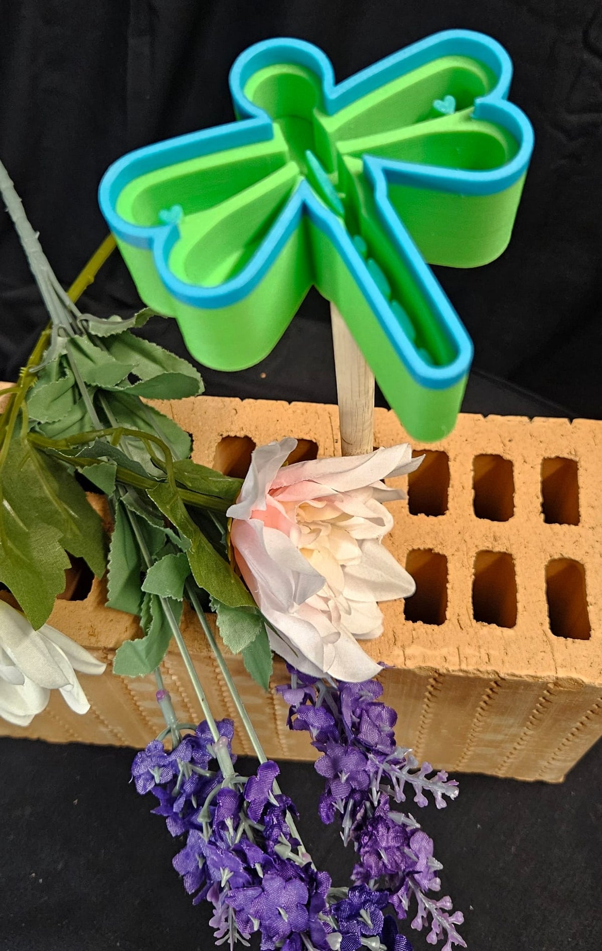 🪻 Libellen-Tränke – Dekorativer Gartenstecker für Bienen &amp; Vögel 🐝🐦