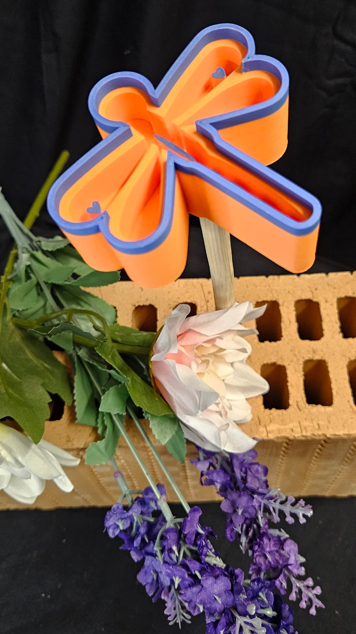 🪻 Libellen-Tränke – Dekorativer Gartenstecker für Bienen &amp; Vögel 🐝🐦