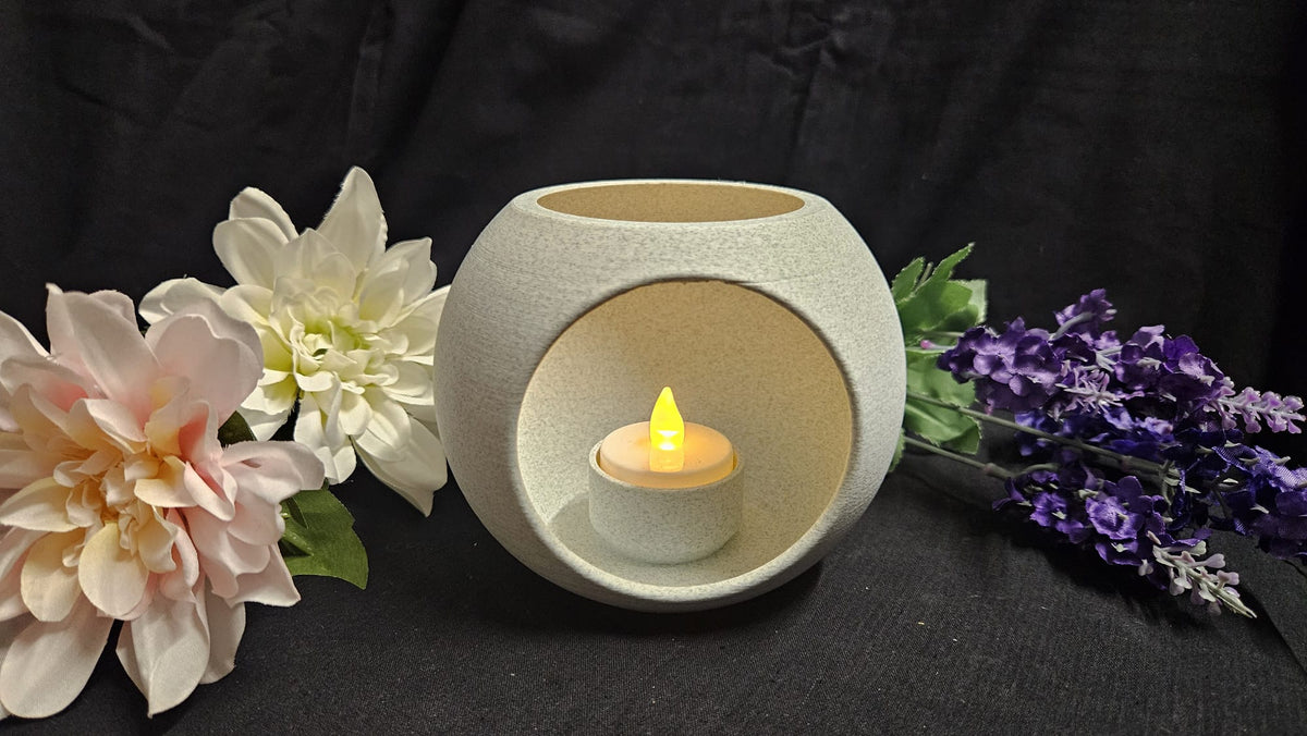 🕯️ Modernes Windlicht „Kugel“ – Stilvolle Dekoration