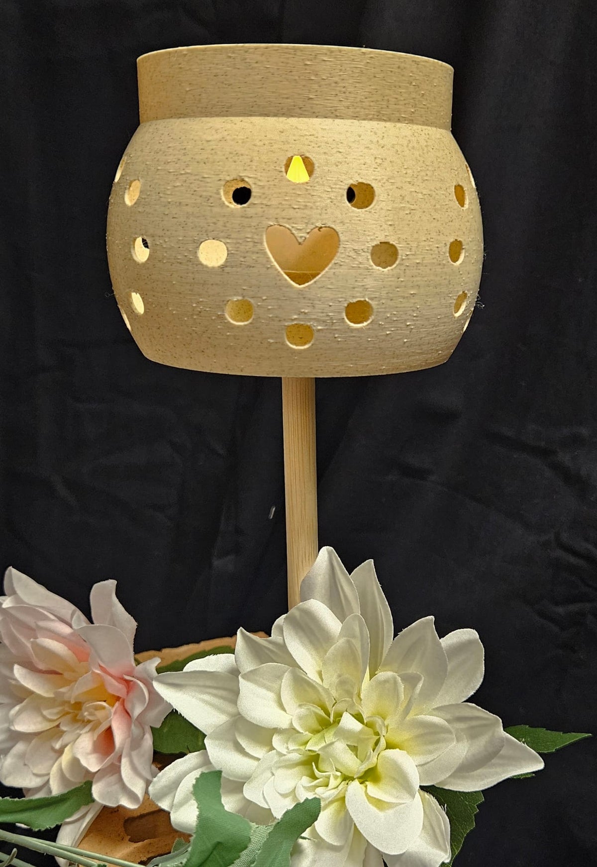 🌸 Gartenleuchte mit Muster – stimmungsvolle Deko aus dem 3D-Druck 🌸