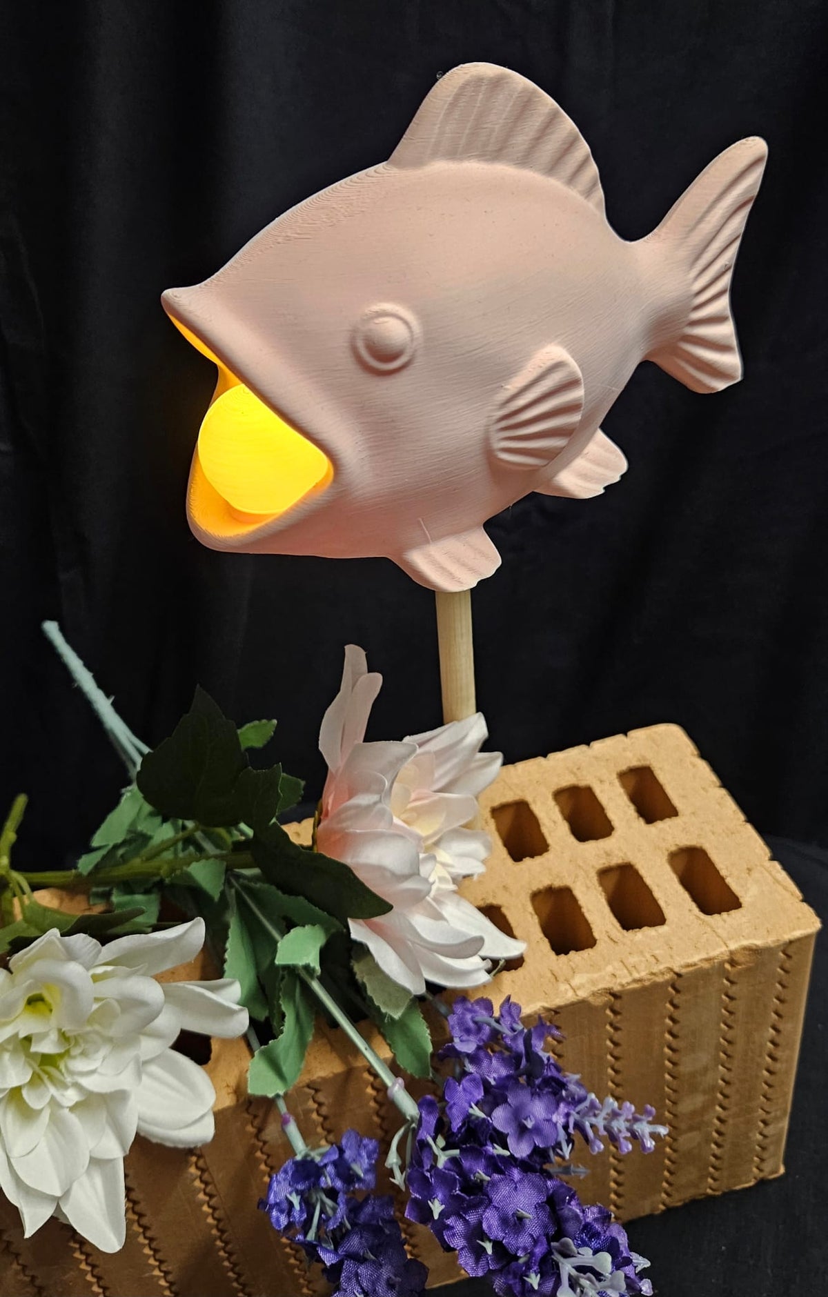 Maritimer Fisch-Gartenstecker 🐟🌿