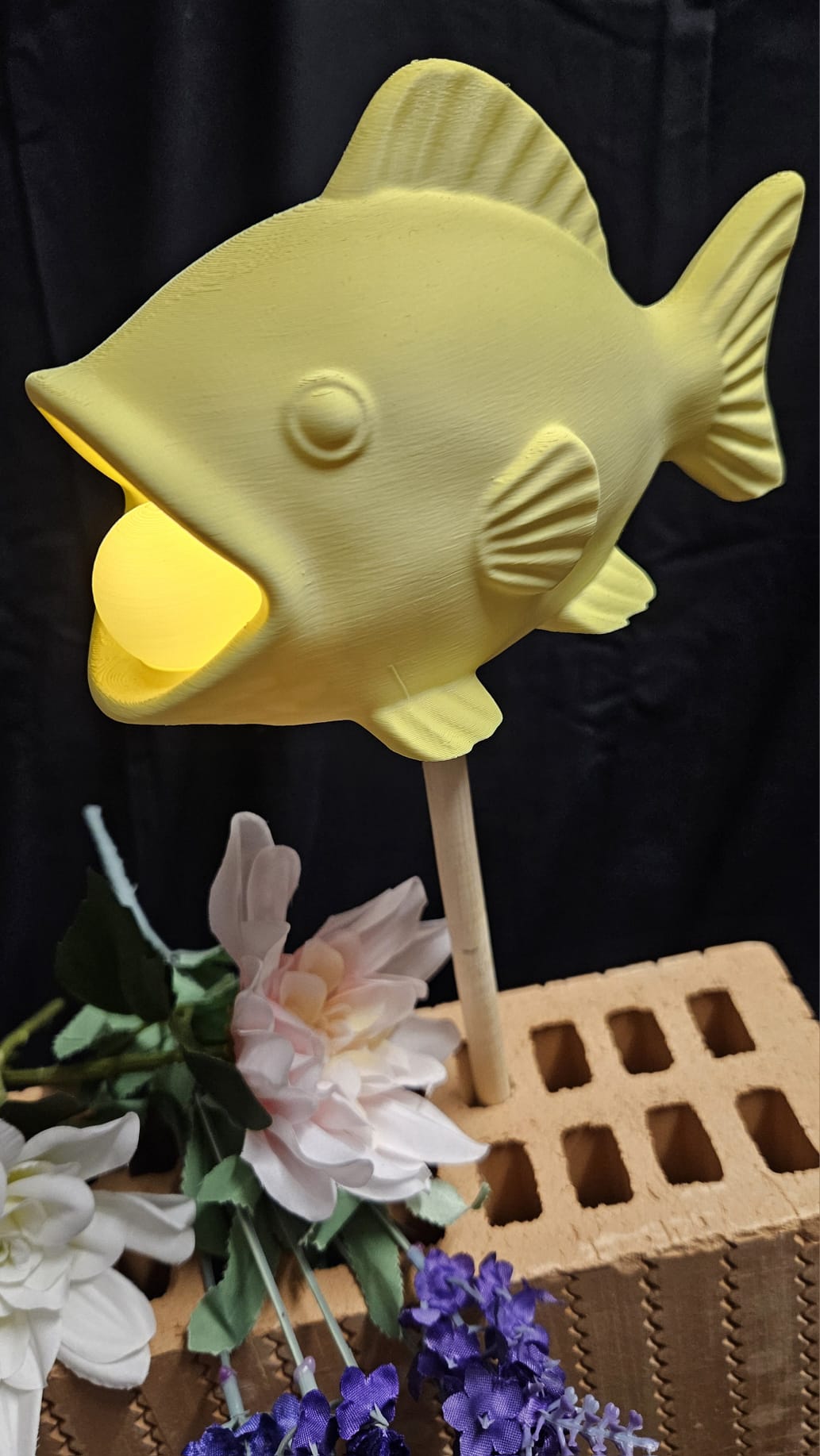 Maritimer Fisch-Gartenstecker 🐟🌿
