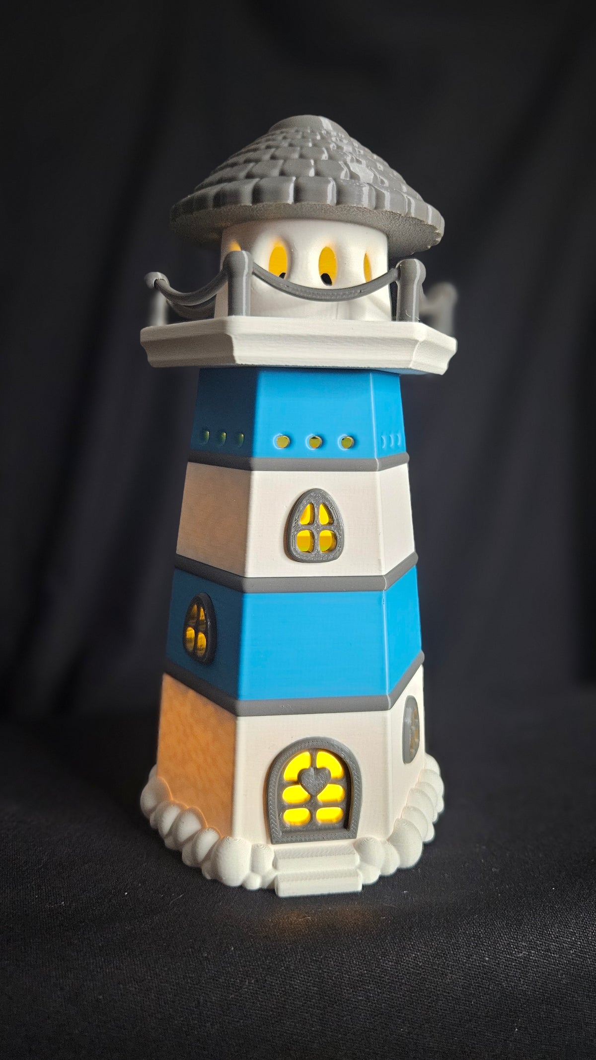 ⚓ Leuchtturm mit LED-Beleuchtung – maritimes Licht für dein Zuhause ⚓